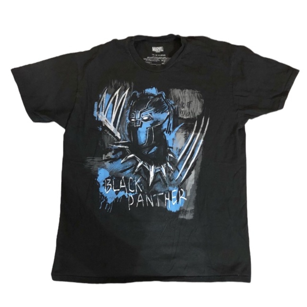 Men’s Marvel Black Panther T-shirt, Lg